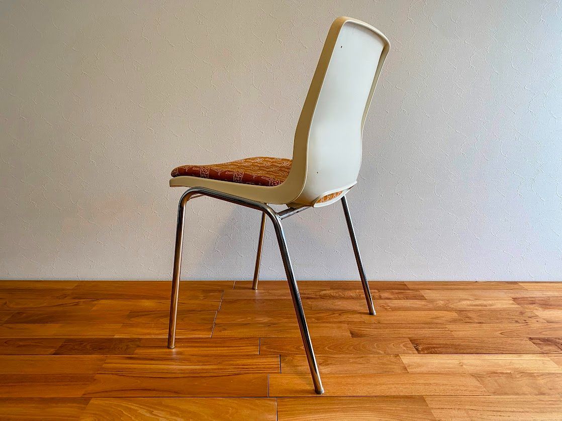  2000s デンマーク SMITHCO LINE スミスコ ライン Tias Eckhoff ティアス エックホフ ヴィンテージ スタッキングシェル チェア ミナペルホネン 仕上済 本革チェア オフィスチェア ワークチェア 椅子 チェア