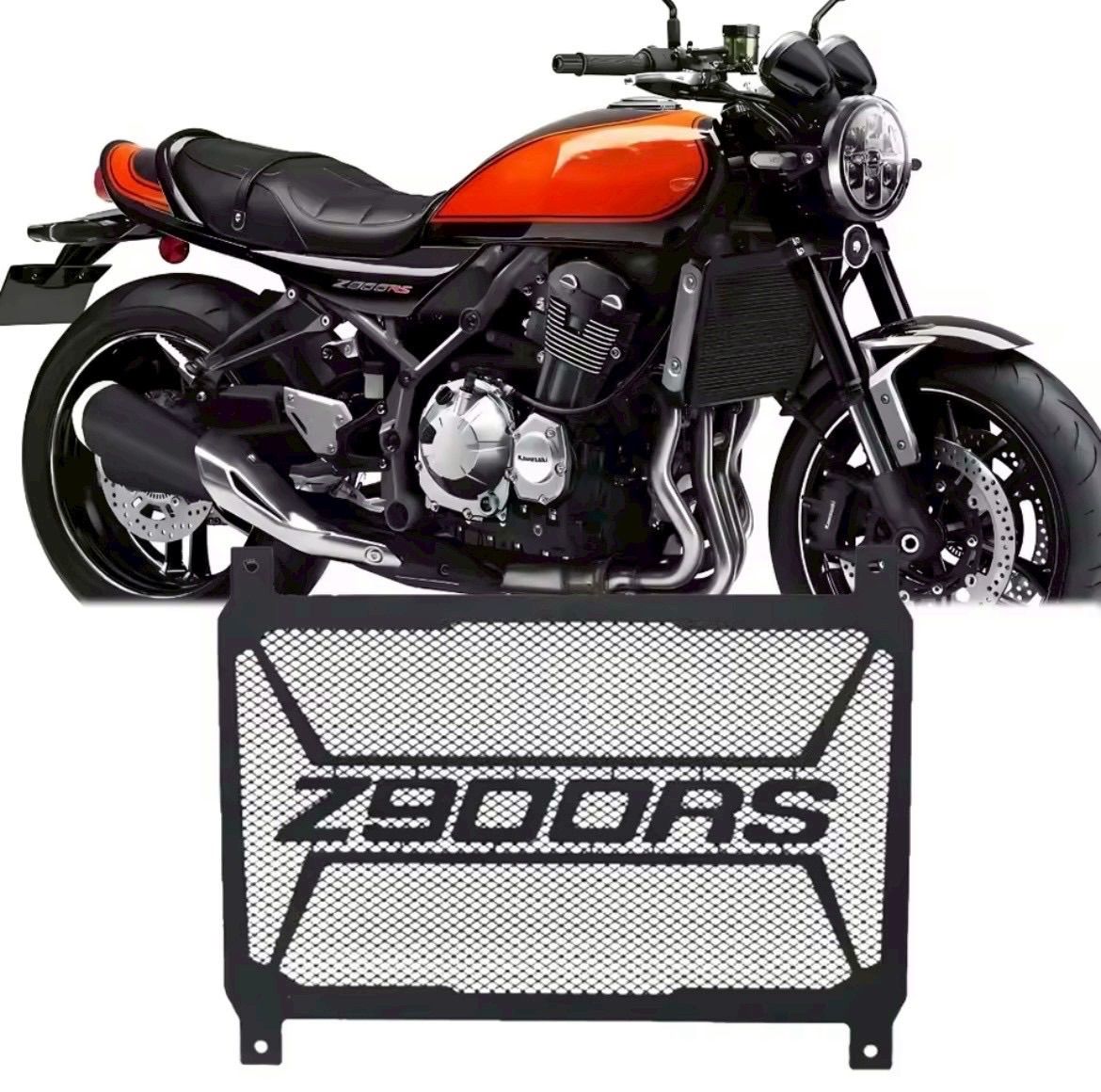 カワサキ Z900RS ラジエーターガード 社外品 コアガード カバー