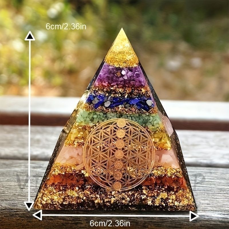 新品・未使用】オルゴナイト 神秘 ピラミッド 月 エネルギー