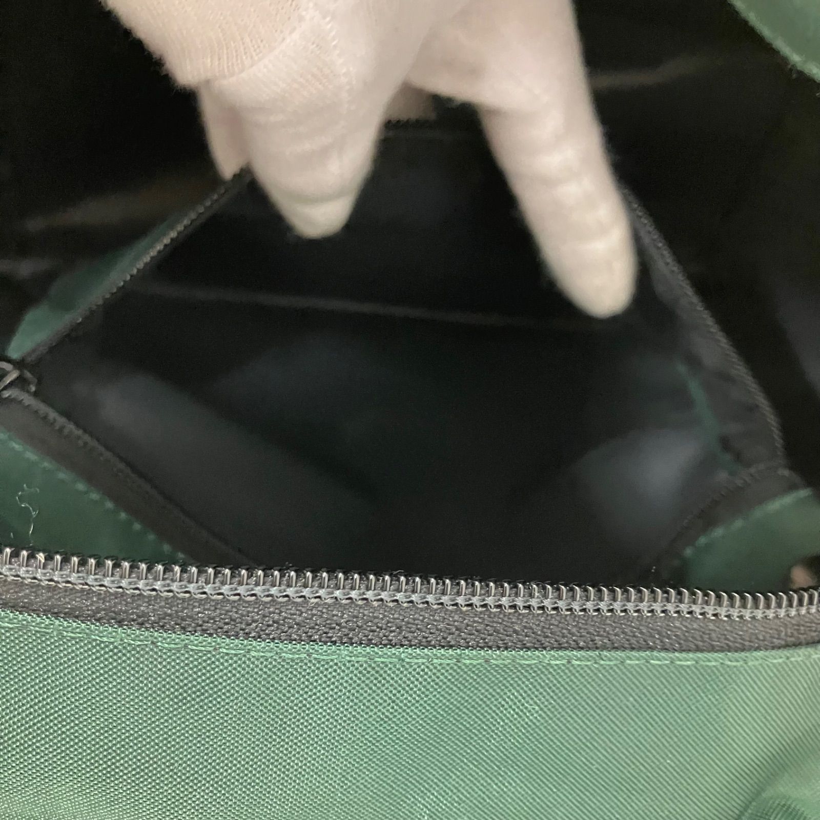 旅行用品 Hervé Chapelier ボストンバッグ ダークグリーン