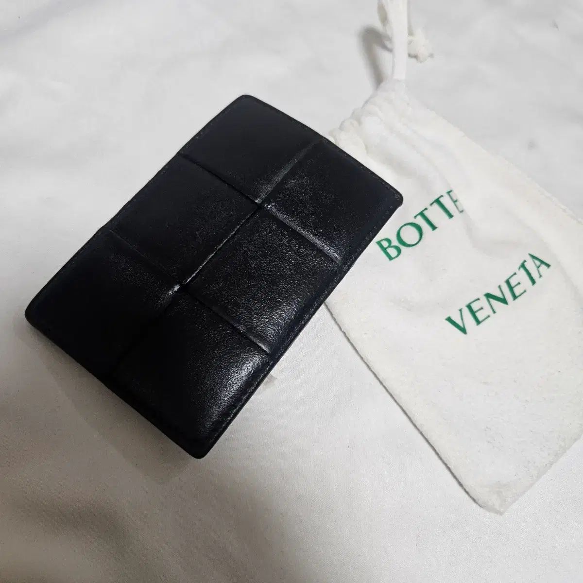 ボッテガ ヴェネタ ブラック カードウォレット ダストバッグ 含む