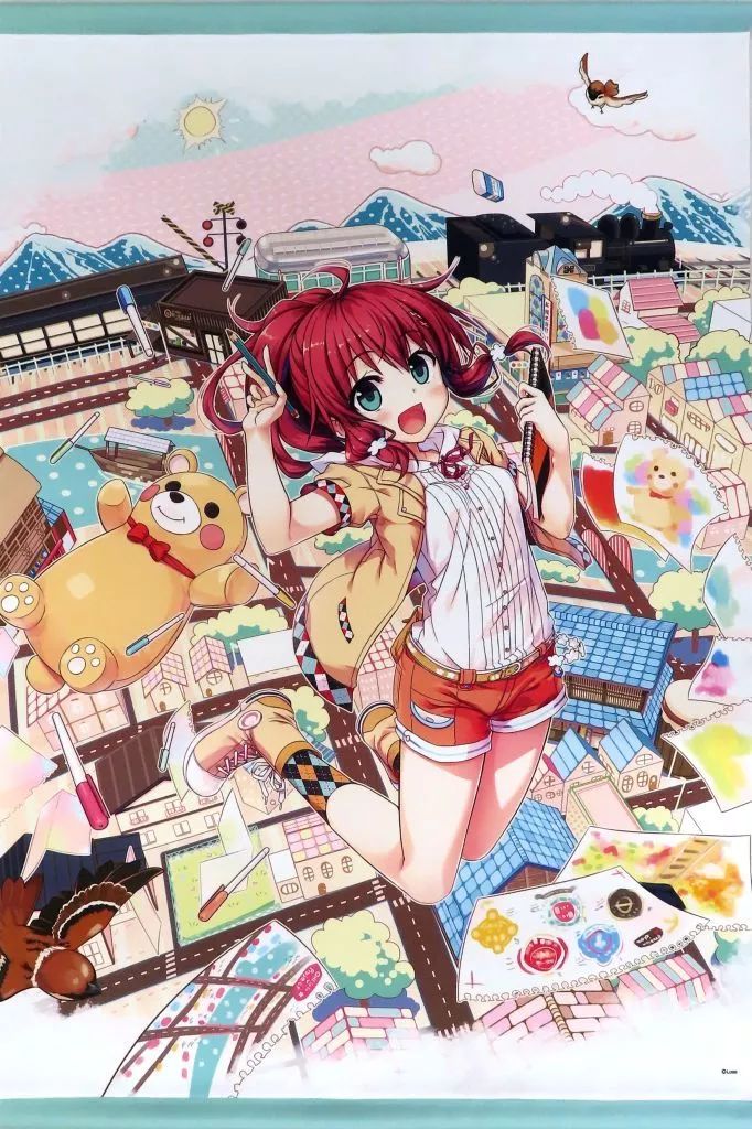 中古】タペストリー C.右田日々姫 B2タペストリー 「まいてつ展 