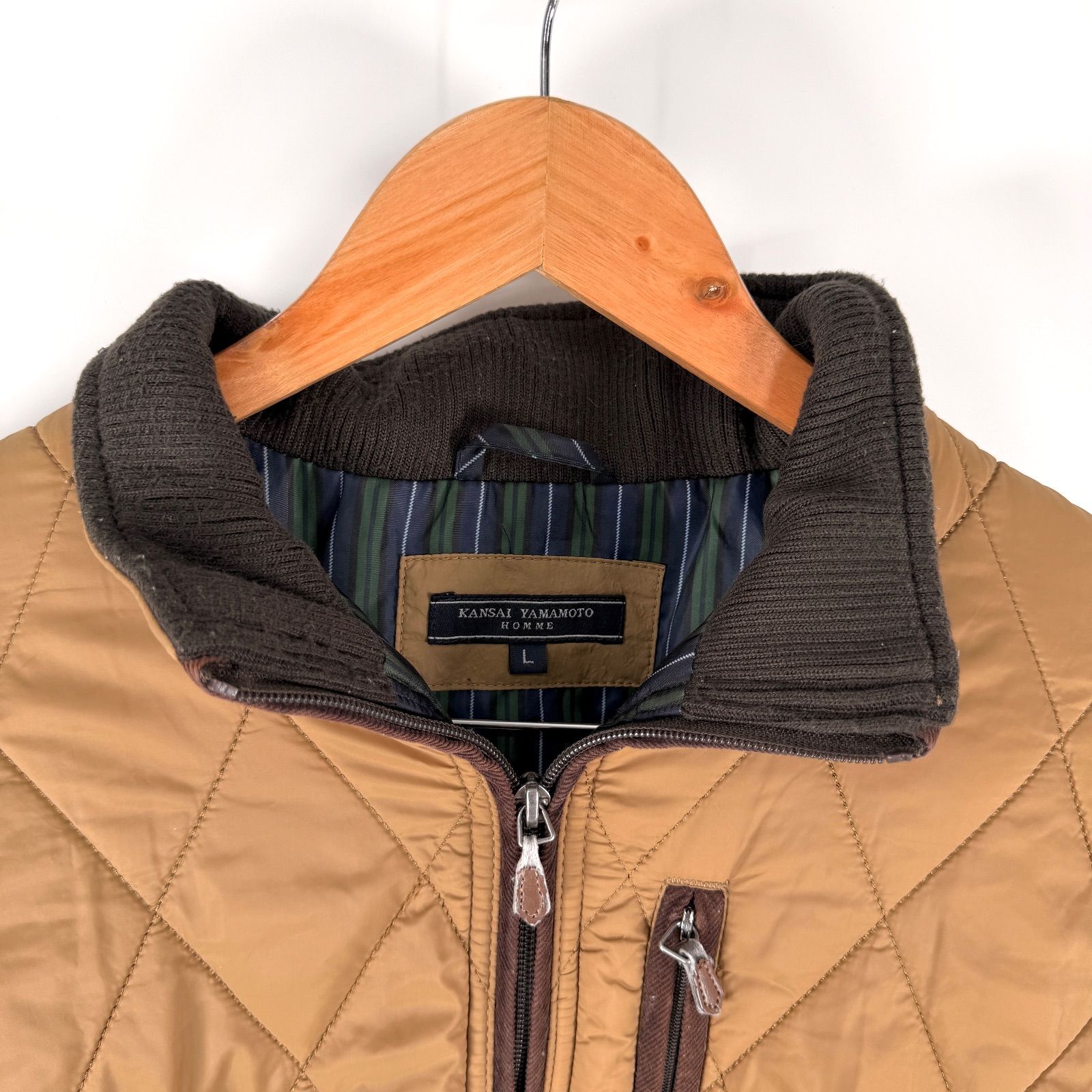 KANSAI YAMAMOTO HOMME 山本寛斎 キルティングジャケット 中綿 