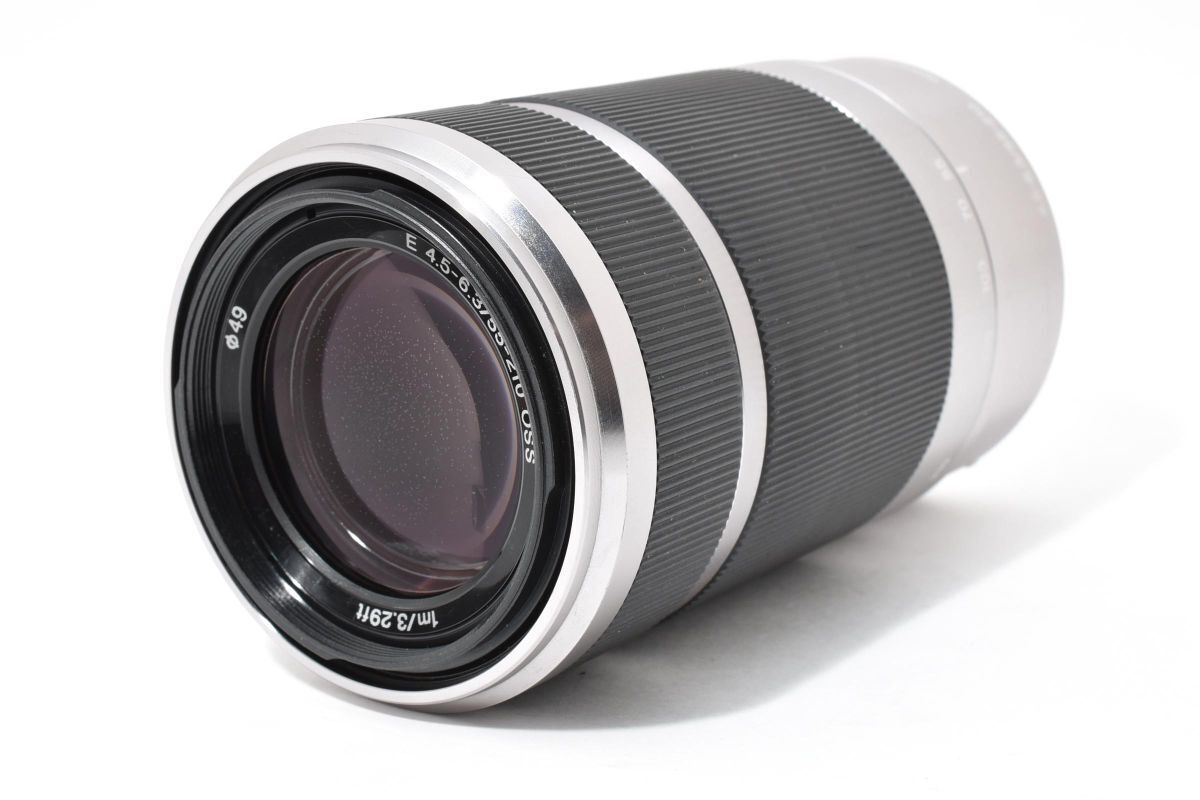 実用品 SONY E 55-210 mm F 4.5-6.3 OSS シルバー AYM 5078 55