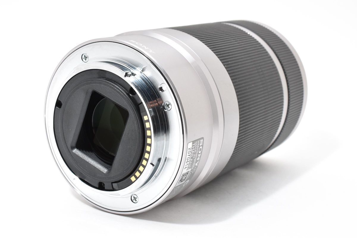  実用品 SONY E 55 210 mm F 4 5 6 3 OSS シルバー AYM 5078 レンズ(ズーム) カメラ