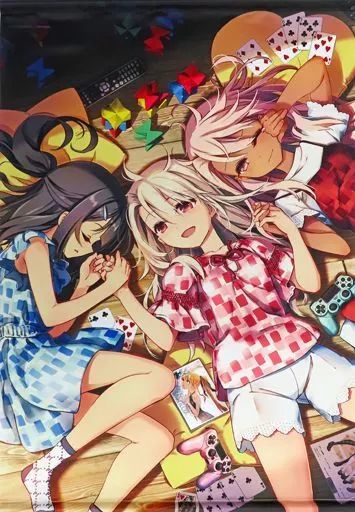 中古】タペストリー イリヤ＆美遊＆クロエ B2タペストリー 「Fate