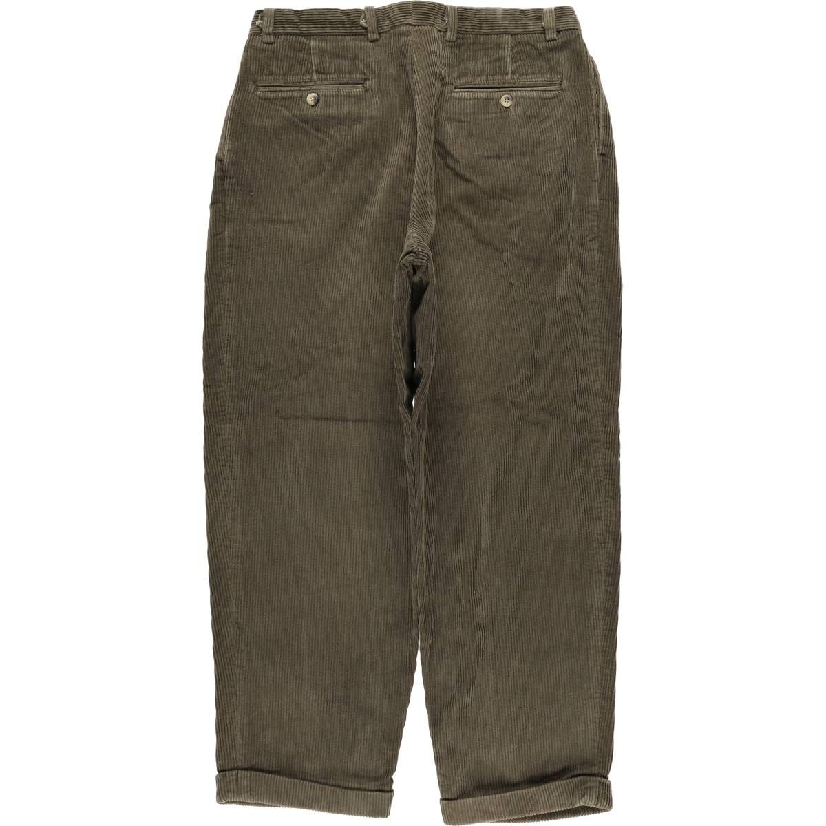 古着 90年代 ノーティカ NAUTICA ツータック 太畝 コーデュロイパンツ メンズw 33相当 ヴィンテージ|eaa 597588