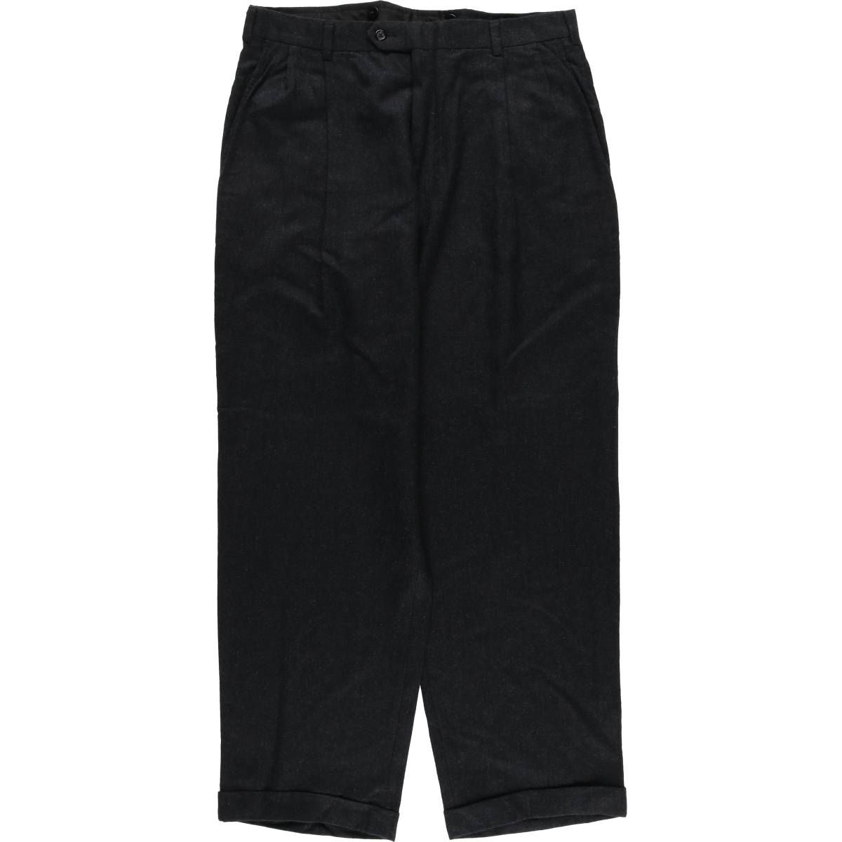 古着 バーバリー Burberry s LONDON ツータック ウールパンツ メンズw 31相当|eaa 603312