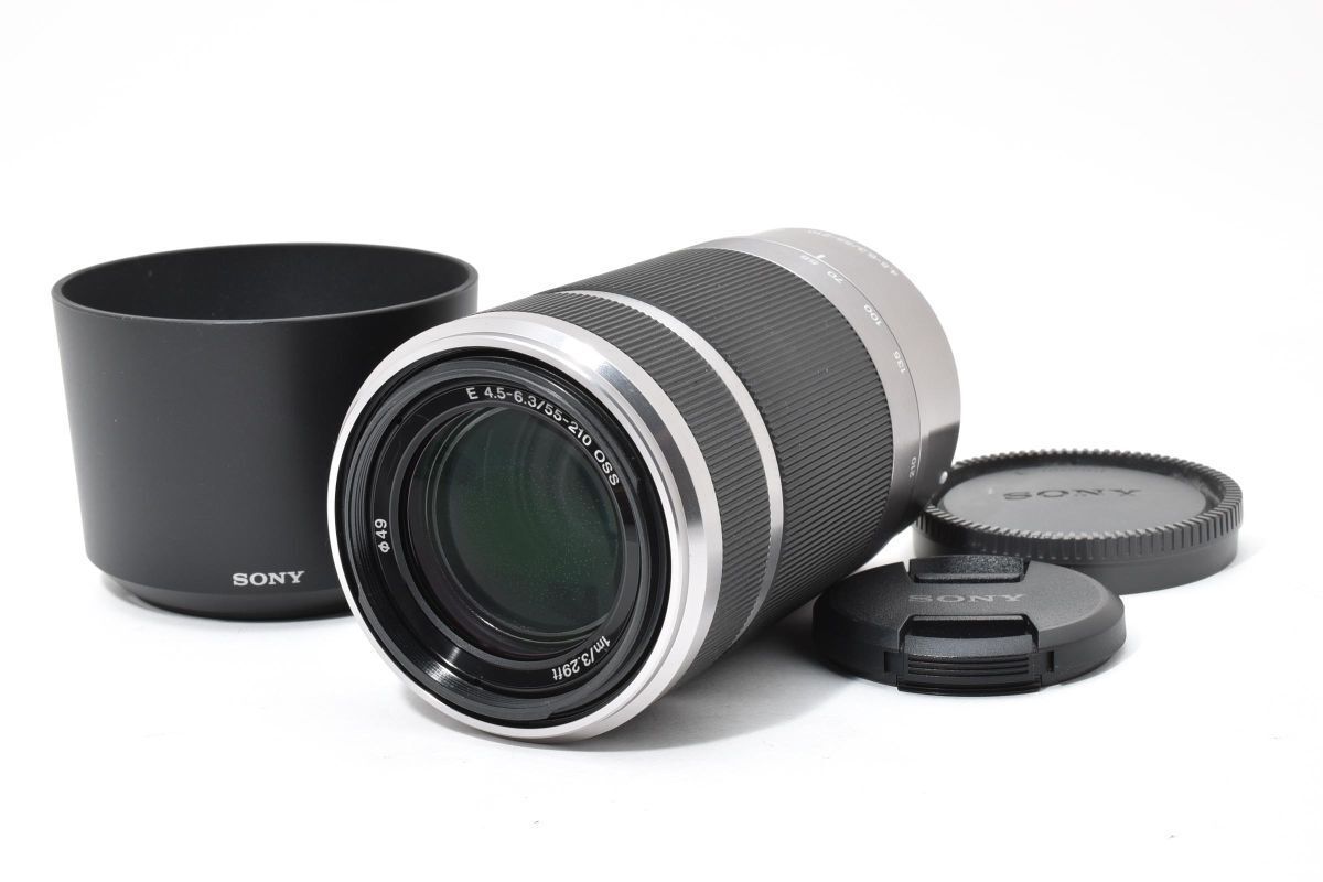 実用品 SONY E 55 210 mm F 4 5 6 3 OSS シルバー AYM 5080 66