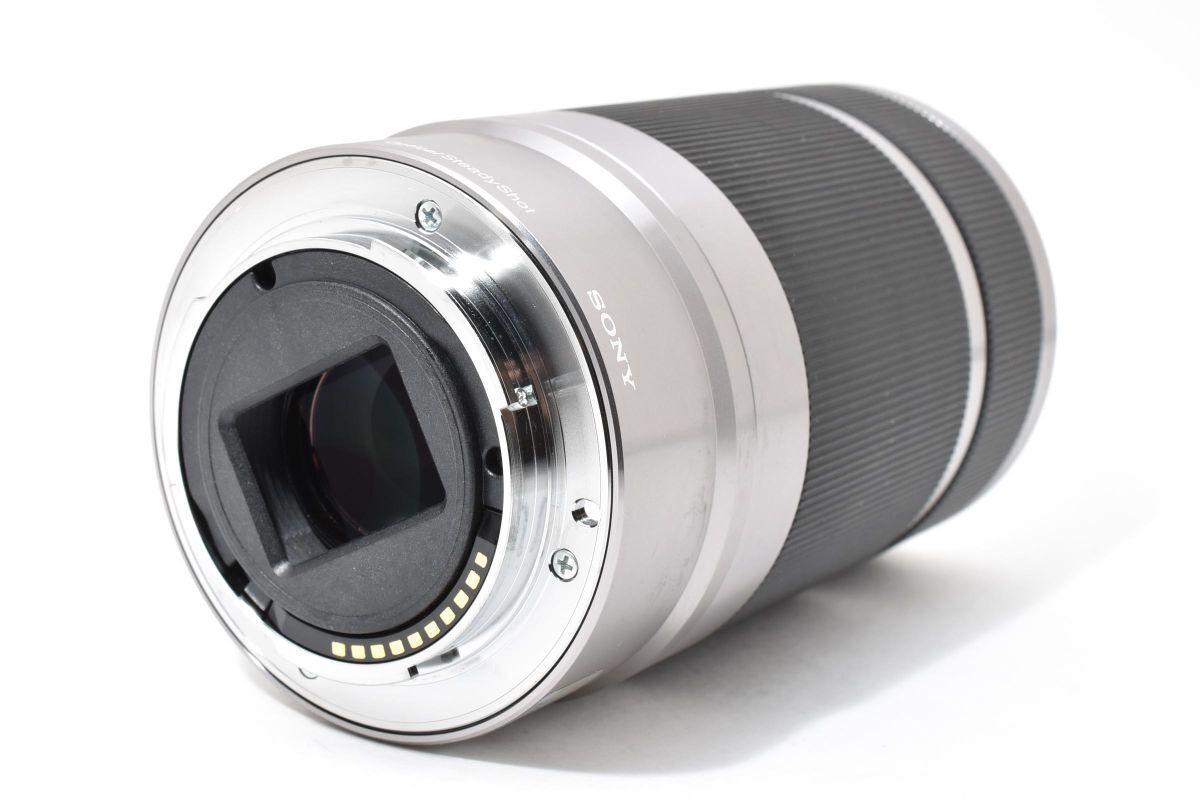  実用品 SONY E 55 210 mm F 4 5 6 3 OSS シルバー AYM 5080 66 レンズ(ズーム) カメラ