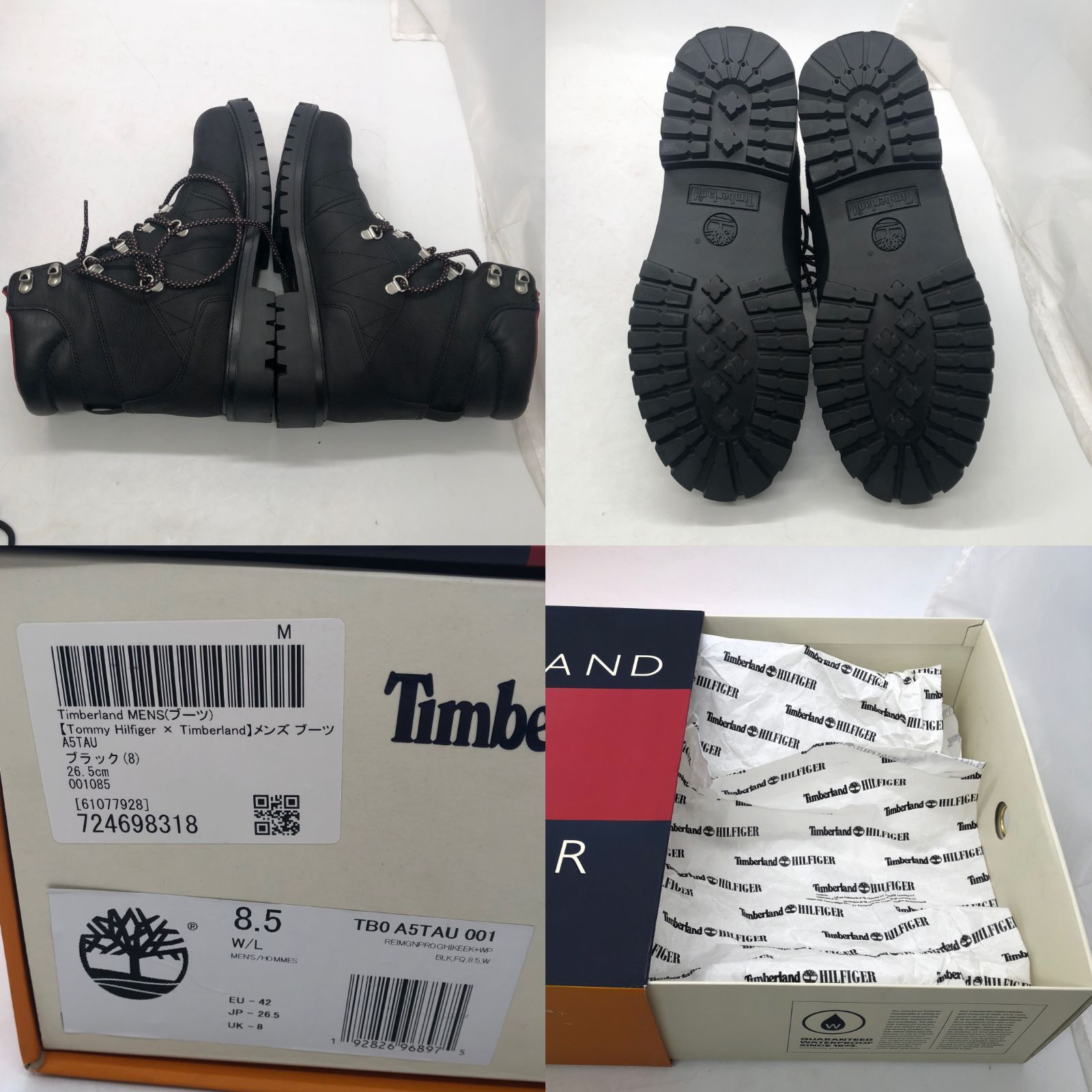 ◎I767【美品】Timberland × TOMMY HILFIGER コラボ レースアップ 