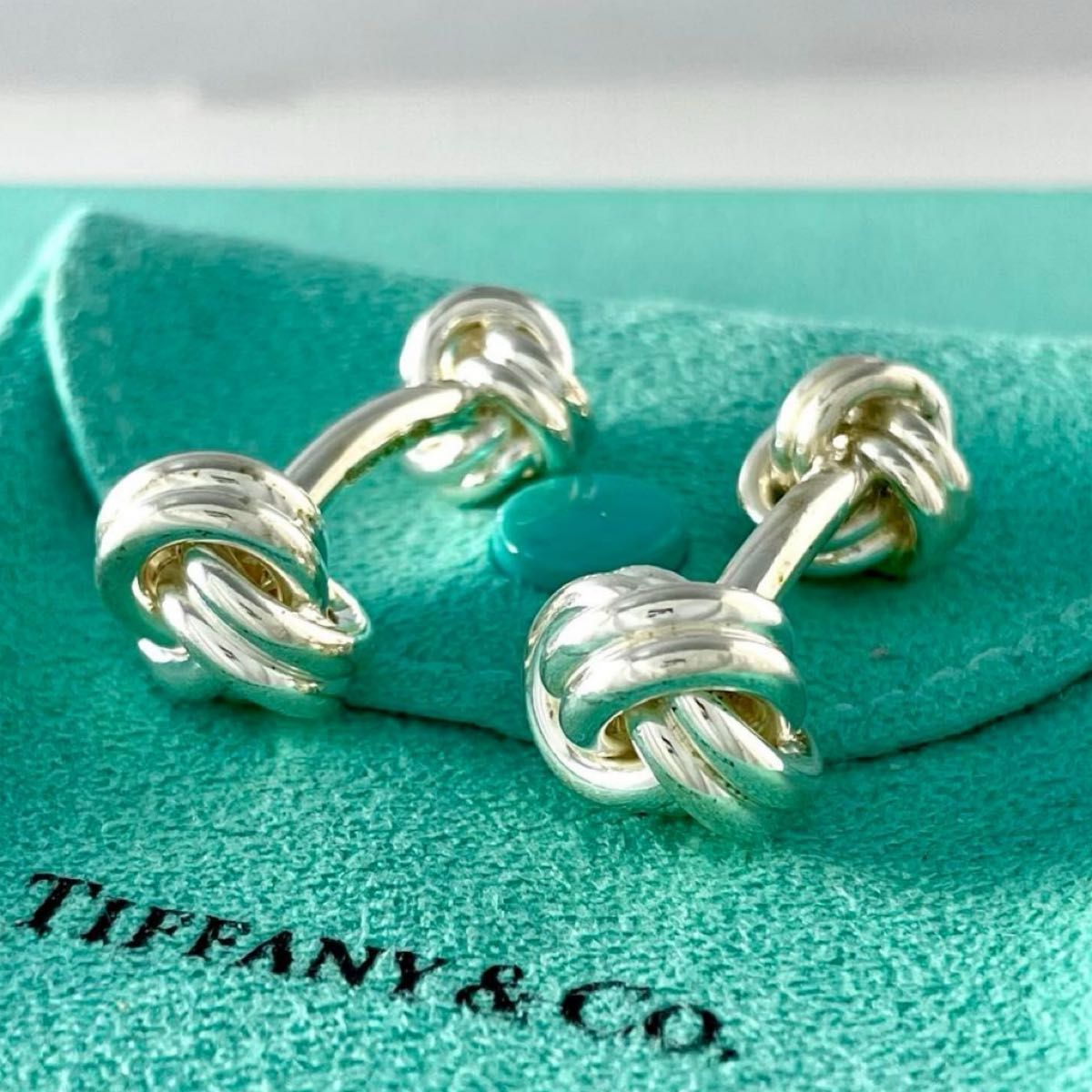 ティファニー シルバー 925 ツイスト ノット カフス WK 2 fe