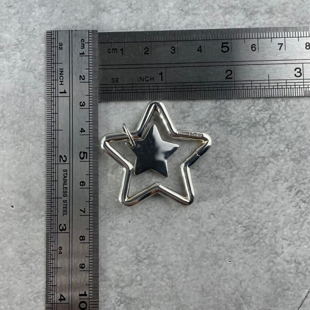 ティファニー スター キーホルダー キーリング 星 シルバー WZ1fe