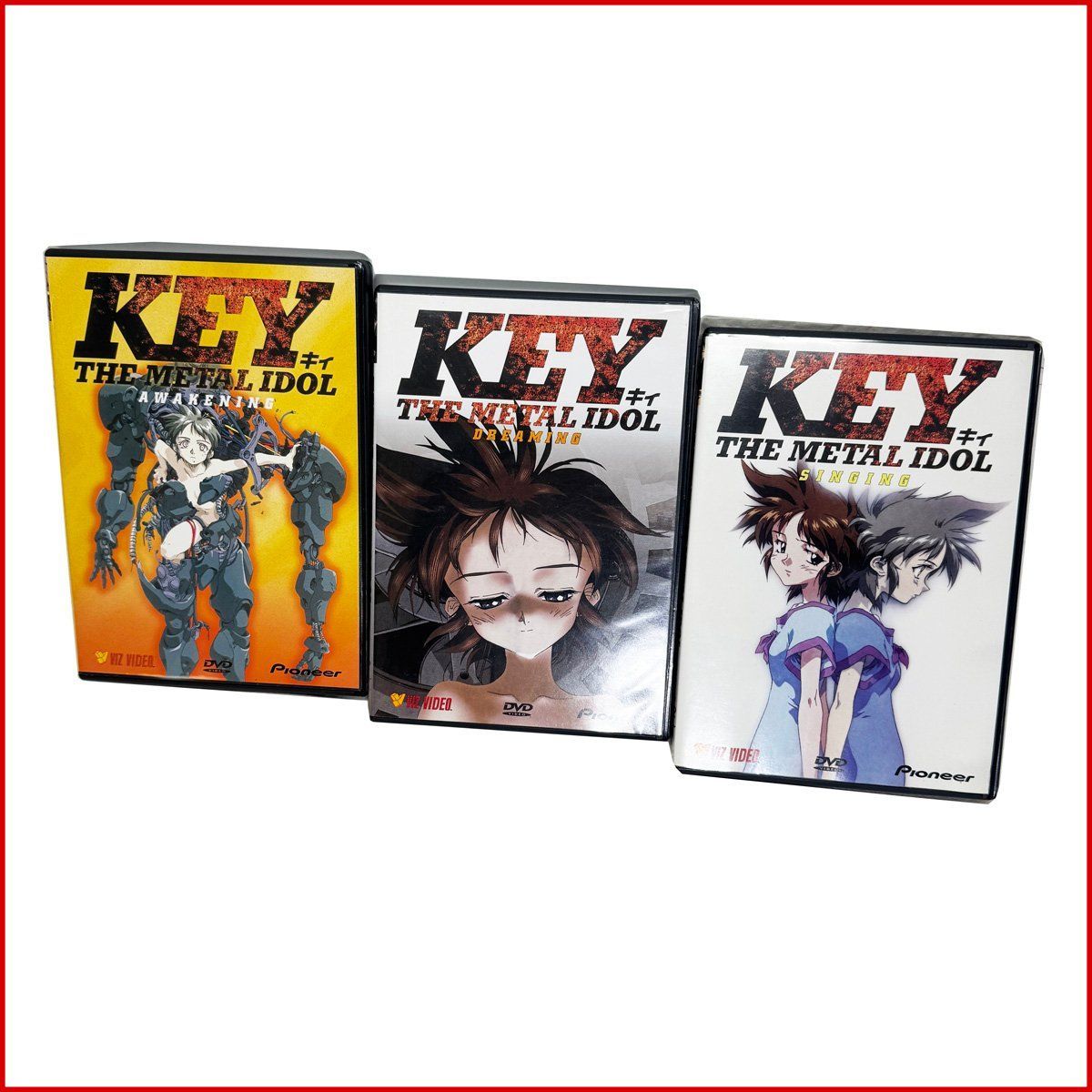 北米版○Key the Metal Idol○OVA アニメDVD 3巻セット リージョン1