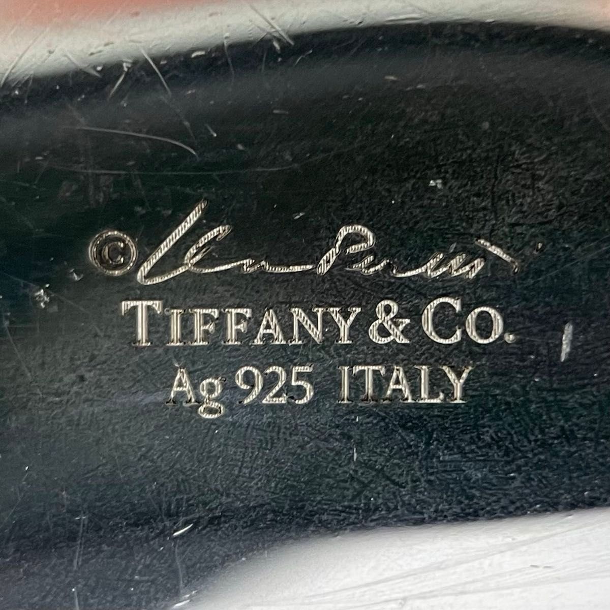 ティファニー 希少 エルサペレッティ ビーン マネークリップ WH11fe