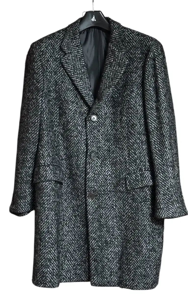 キートン Kiton ヘリンボーン ウールコート