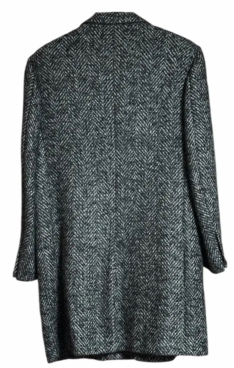 キートン Kiton ヘリンボーン ウールコート