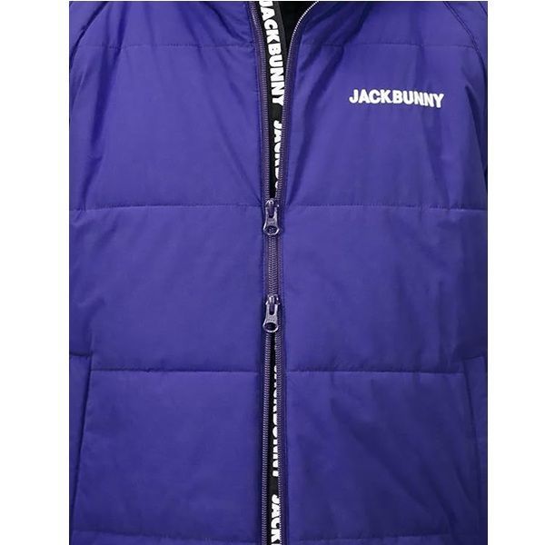 ジャックバニー ゴルフ メンズ ブルゾン フルジップ ストレッチ 2WAY 中綿 ブルゾン JACK BUNNY  262-2220003 ジャックバニー ゴルフ メンズ ブルゾン フルジップ ストレッチ 2WAY