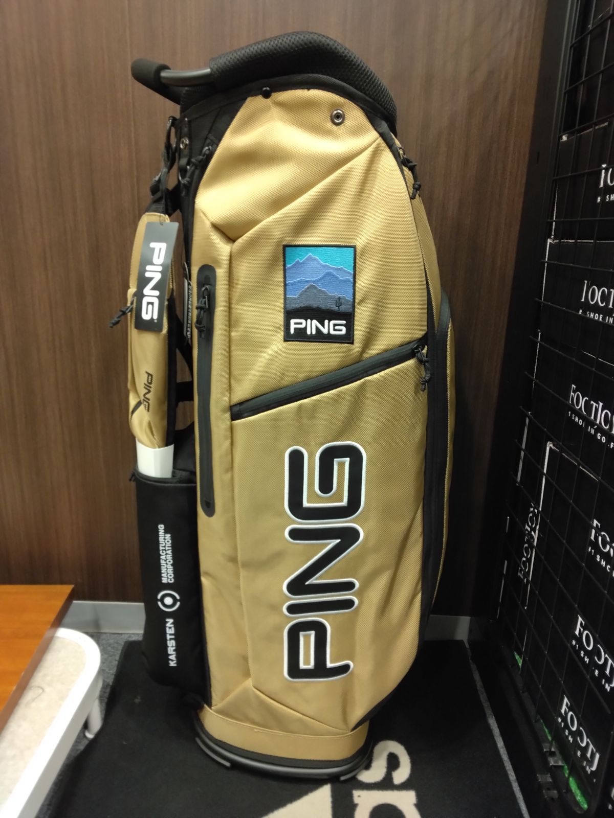 Cb【新品未使用】PING ピン キャディバッグ CB-N2504 アウトドア 9.0型