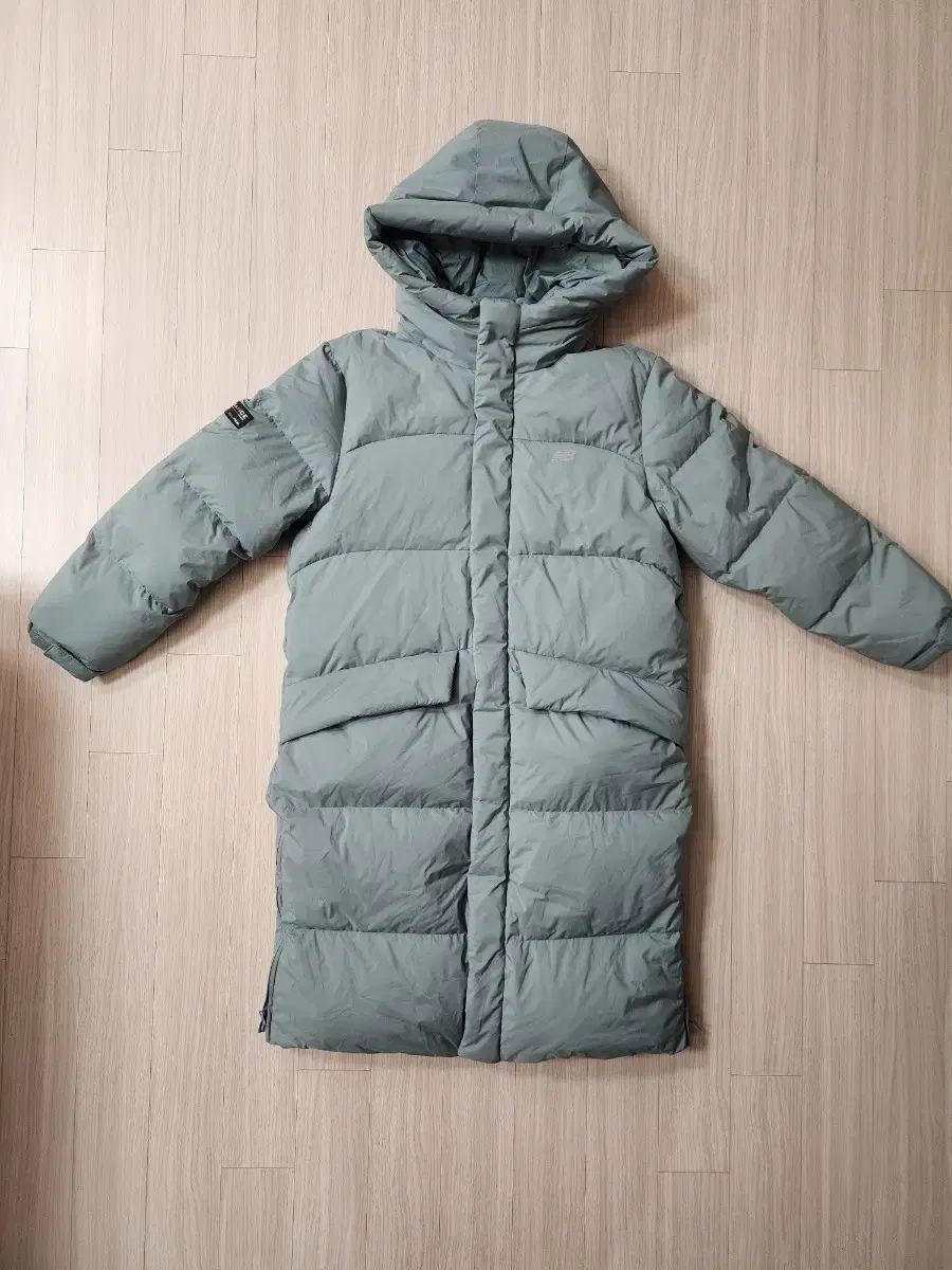 ニュー ンス キッズ ベーシック ダウンジャケット ロング丈 160