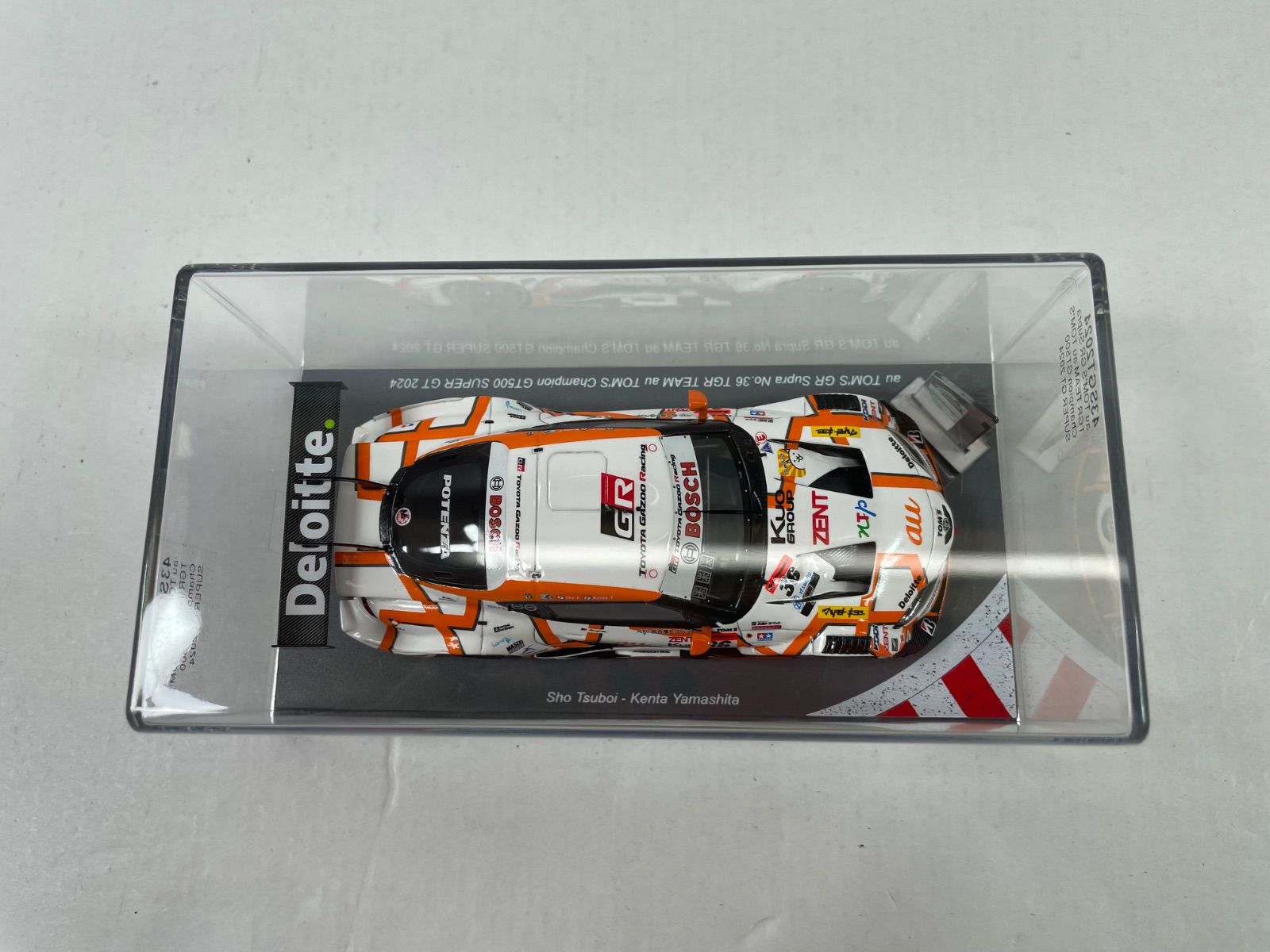 A2248・TOYOTA SUPRA GR au TOM'S No.36 チャンピオン GT500 2024 山下