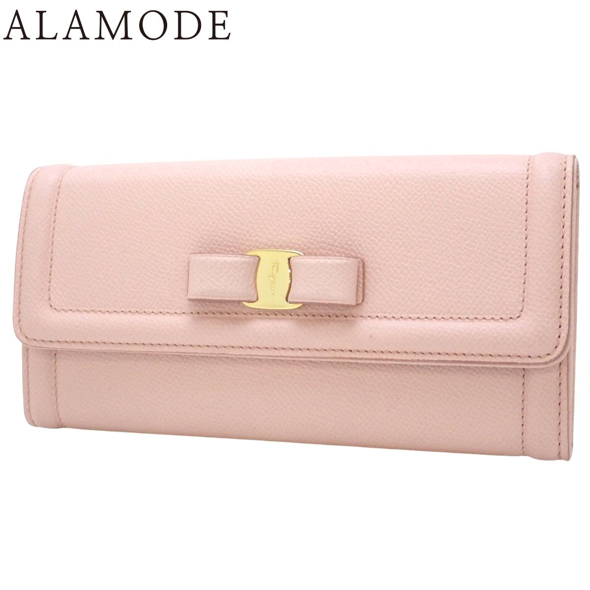 Salvatore Ferragamo(フェラガモ) ヴァラリボン 二つ折り 長財布