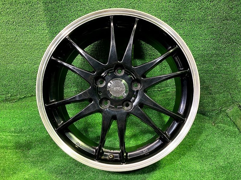  マイスター ﾉｱ ｳﾞｫｸｼｰ ｽﾃｯﾌﾟﾜｺﾞﾝ ホイール アルミ ブラック 17インチ 7 J 5穴 4本 114 3 48 17インチ ホイール