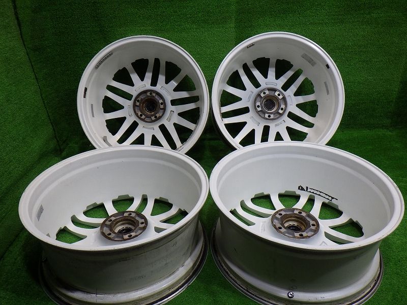 アヴァンツォーネ ST ｱﾙﾌｧｰﾄﾞ ｸﾗｳﾝ ﾊﾘｱｰ ホイール アルミ ホワイト 20インチ 8 5 J 5穴 4本 114 3 35