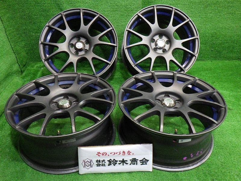 Weds Sport SA 67 R ﾌﾟﾘｳｽ 86 ｳｨｯｼｭ ﾚｶﾞｼｨ ホイール アルミ ガンメタ 17インチ 7 5 J 5穴 4本 100 45