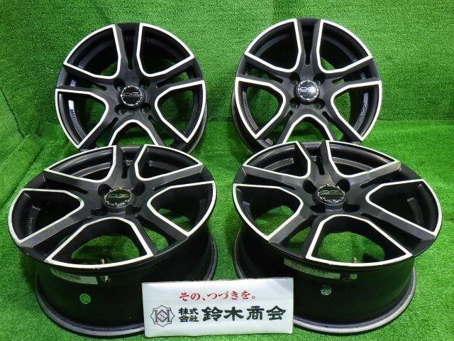 OZレーシング アドレナリーナ ｽｲﾌﾄ ｱｸｱ ホイール アルミ ブラックポリッシュ 16インチ 7 J 4穴 4本 100 37