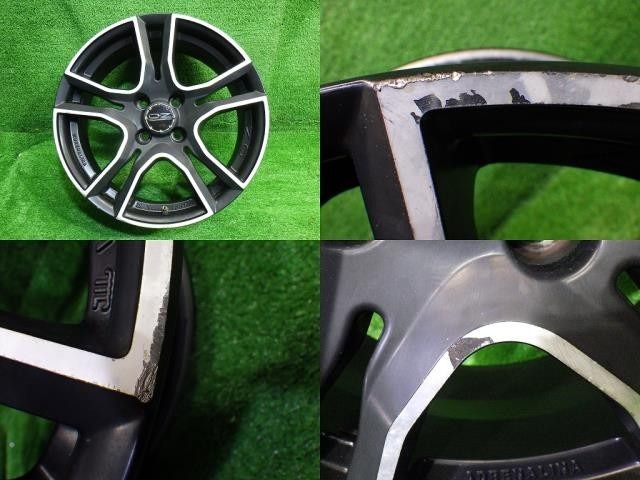  OZレーシング アドレナリーナ ｽｲﾌﾄ ｱｸｱ ホイール アルミ ブラックポリッシュ 16インチ 7 J 4穴 4本 100 37 16インチ ホイール