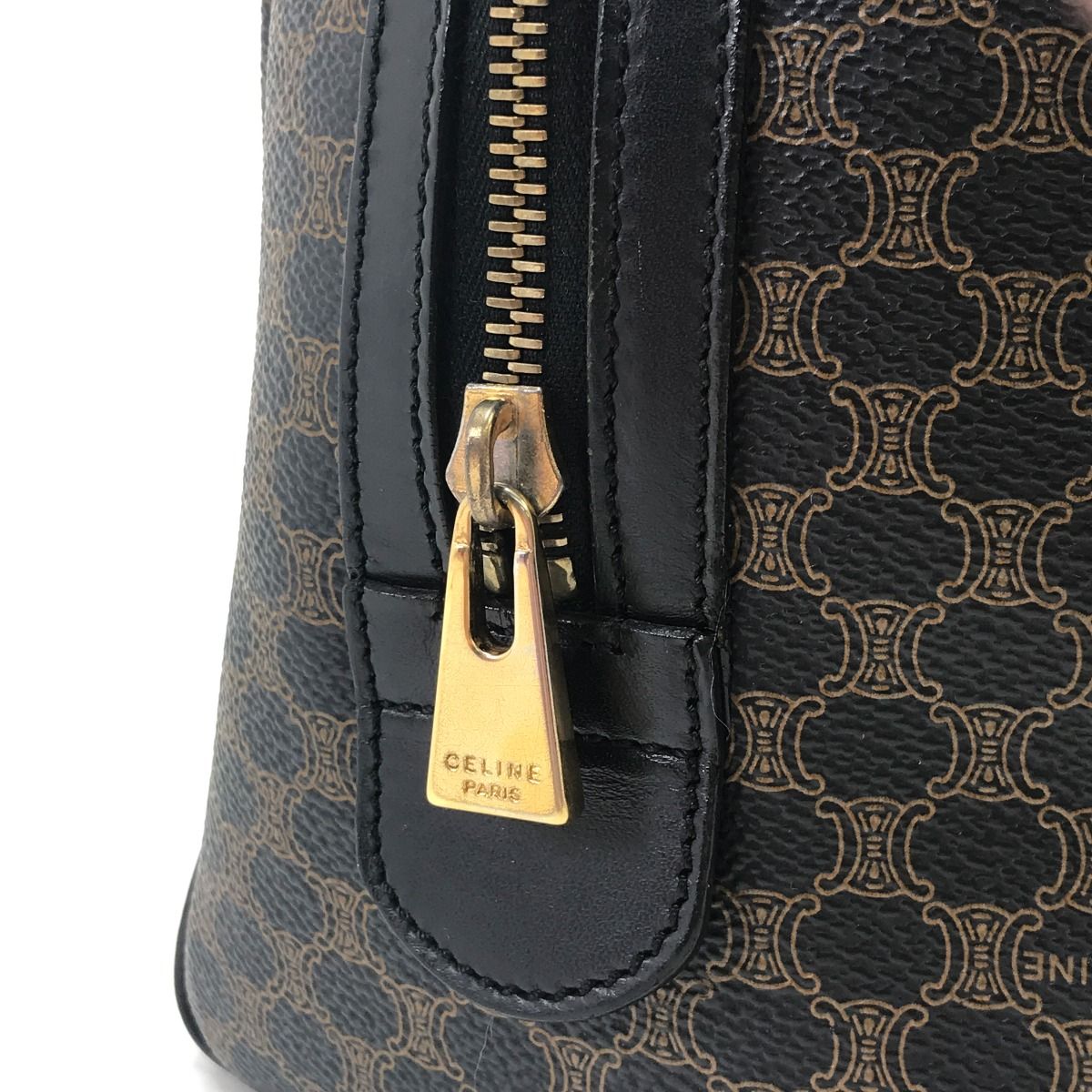 マカダム柄 ボストンバッグ