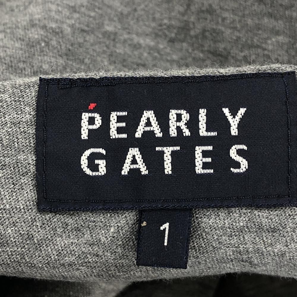 美品】パーリーゲイツ ジョガーパンツ 杢ダークグレー ウエストゴム