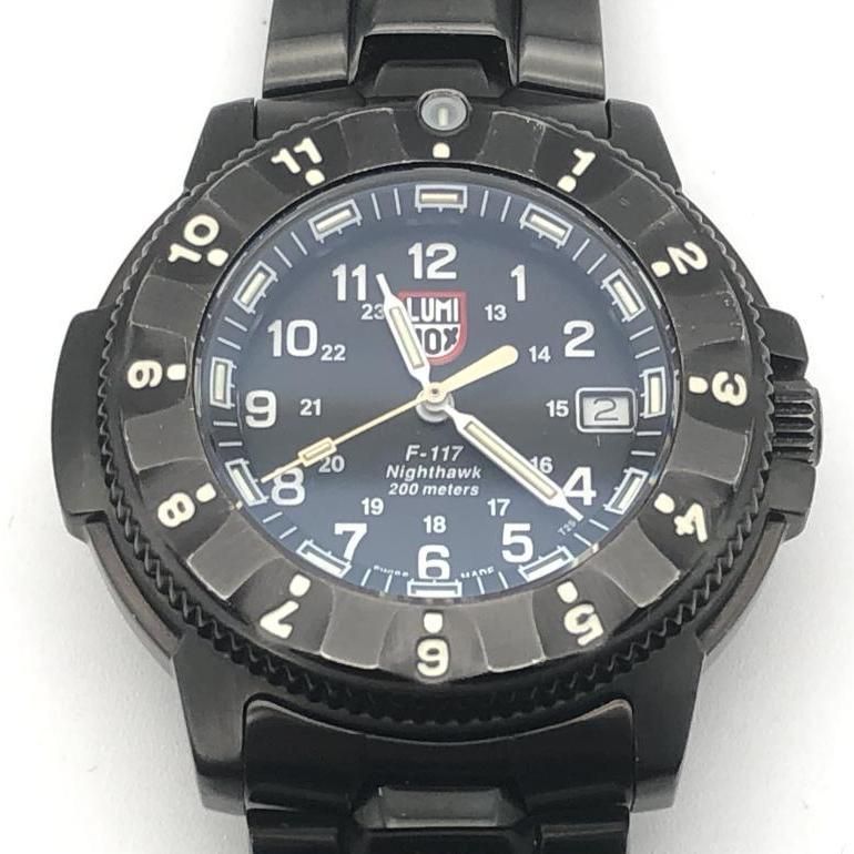 LUMINOX F 117 腕時計 ブラック ルミノックス 10