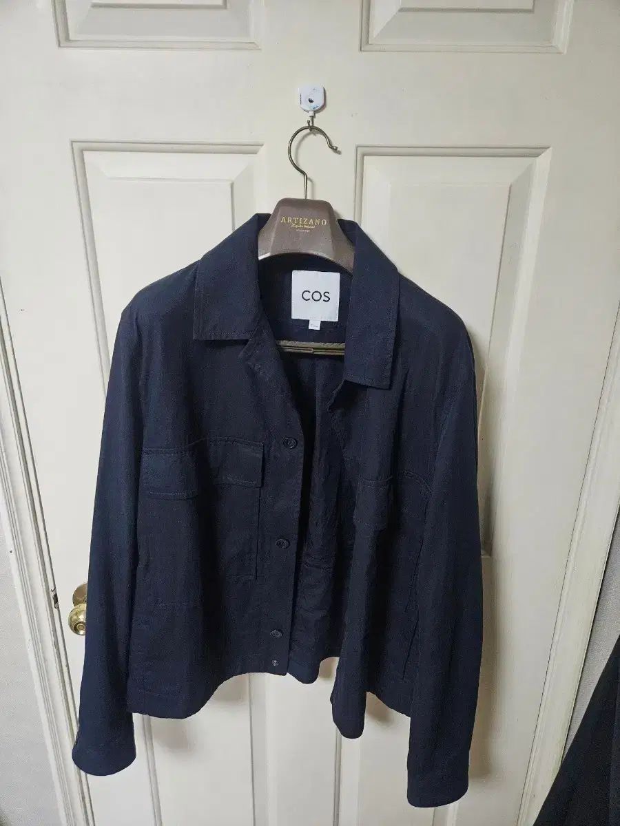 XL COS コス コットン ツイル ユーティリティ オーバーシャツ