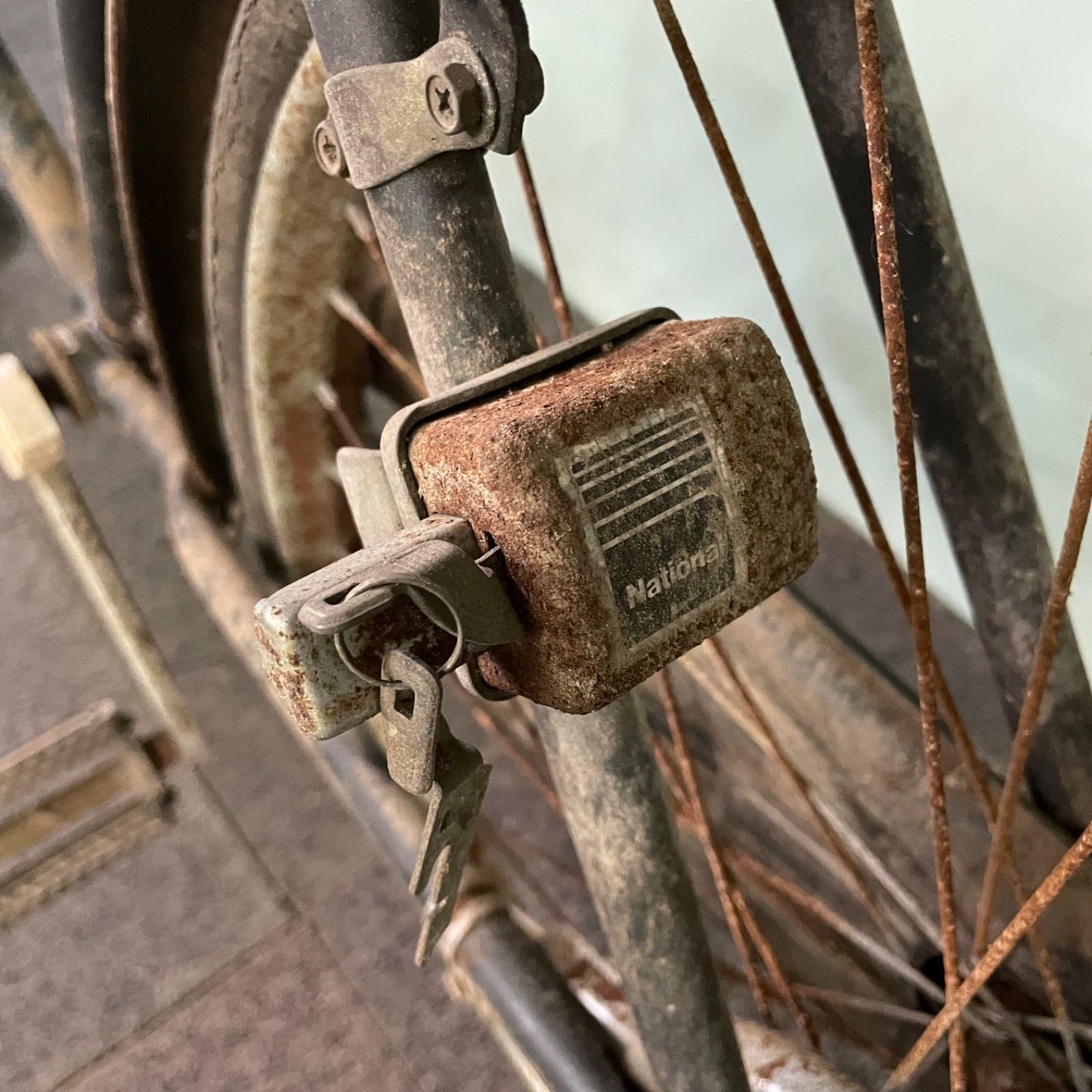 ♭ national ヴィンテージ 自転車 昭和 レトロ アンティーク
