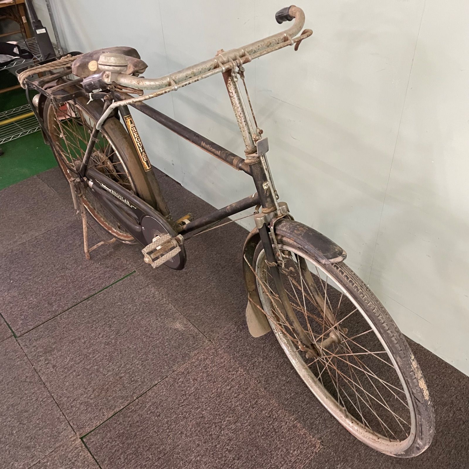 ♭ national ヴィンテージ 自転車 昭和 レトロ アンティーク