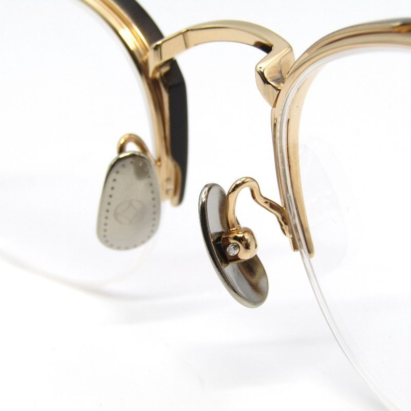 美品 999.9 フォーナインズ メガネフレーム S-351T 日本製 16I/2016.9