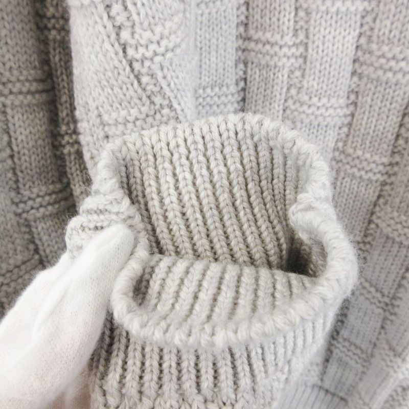 ZANONE ザノーネ タートルネックニット 812883 ZM299 7ゲージウール