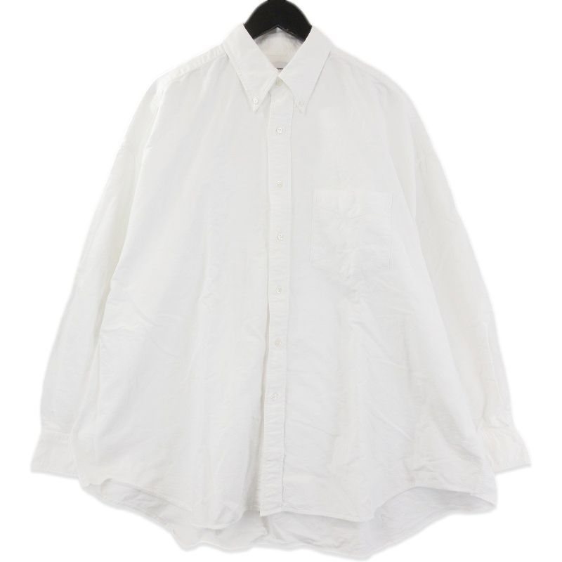 Graphpaper グラフペーパー 長袖シャツ GM 231-50229 B OXFORD B.D SHIRT ホワイト 白 F
