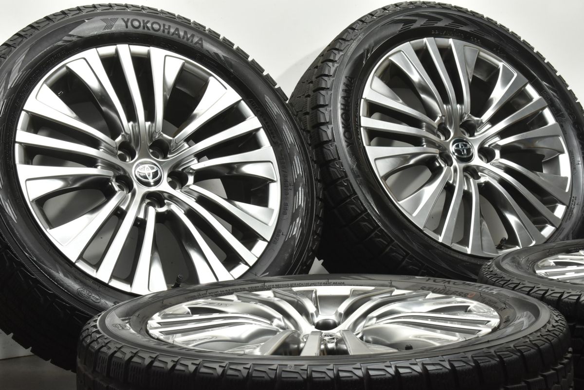 トヨタ 80 ハリアー Zレザーパッケージ 19 in 7 J 35 PCD 114 3 ヨコハマ アイスガード G 075 225 55 R RAV 4 流用