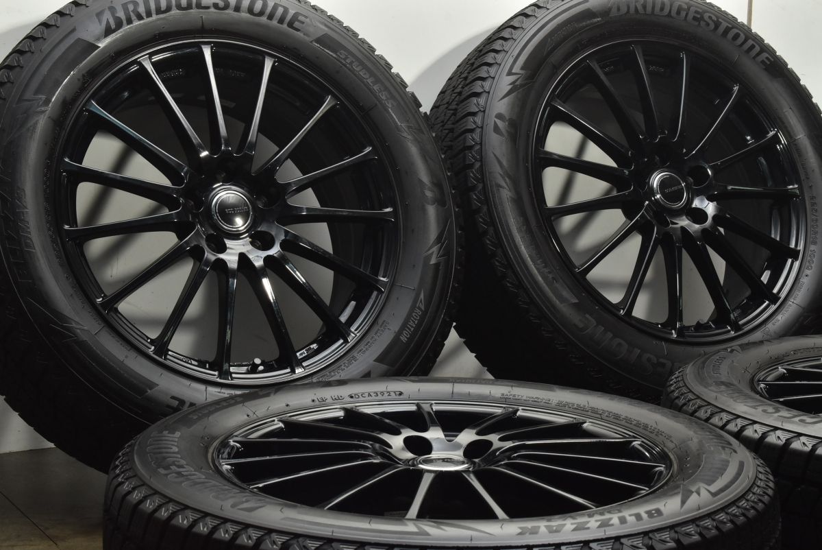 バリ溝 エコフォルム 18 in 7 J 53 PCD 114 3 ブリヂストン ブリザック DM V 225 60 R レガシィアウトバック 交換用 スタッドレス