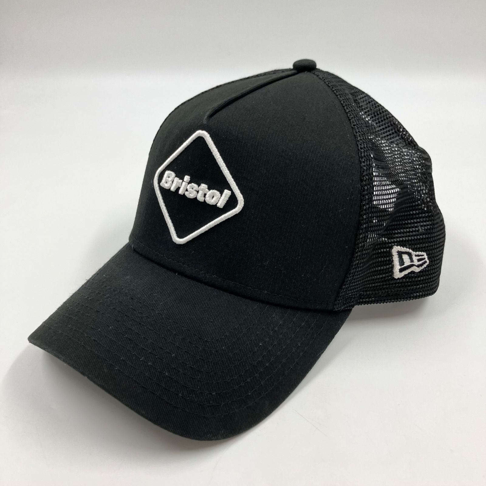 CC 6 F.C.Real Bristol × ERA ニューエラ EMBLEM MESH CAP エンブレム メッシュ キャップ ブラック FCRB
