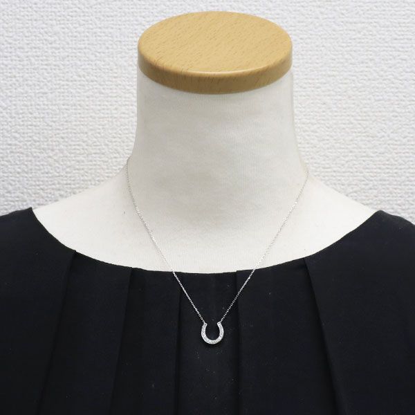 ヴァンドーム青山 Pt950/ Pt850 ダイヤモンド ペンダントネックレス