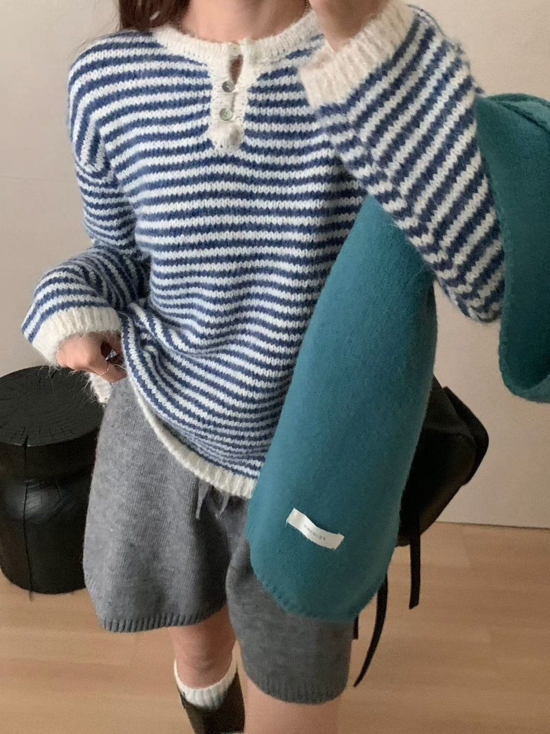 モロッコ直輸入】新品パープルグラデーションラグ