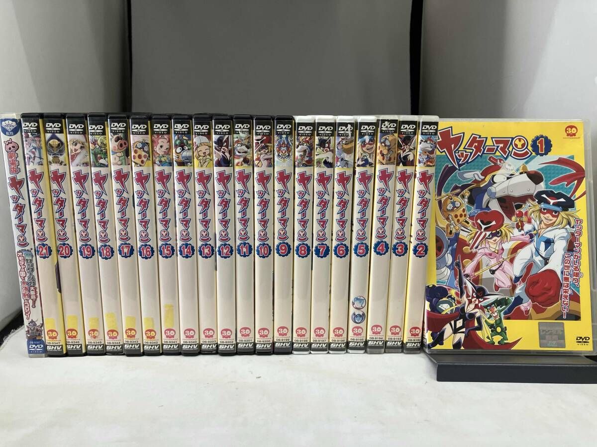 ジャンク （レンタル落ち・4巻キズ多・DVD22枚組）ヤッターマン 全21巻