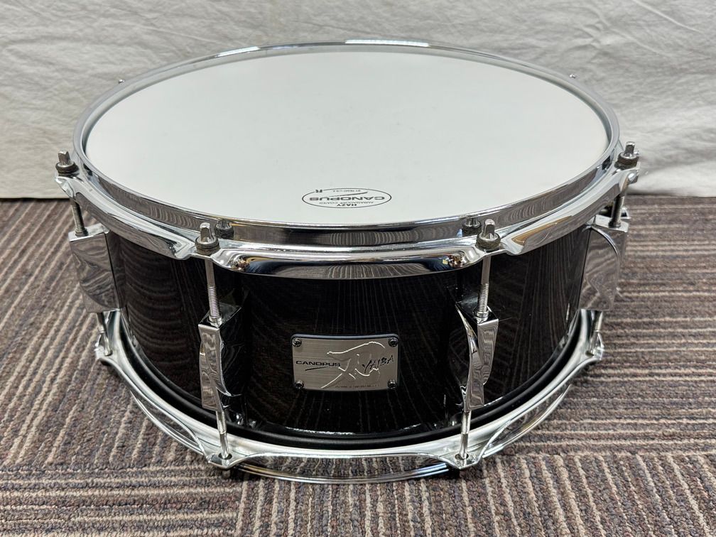 CANOPUS YAIBA 2 6 5 x 14 Snare Drum Ebony LQ