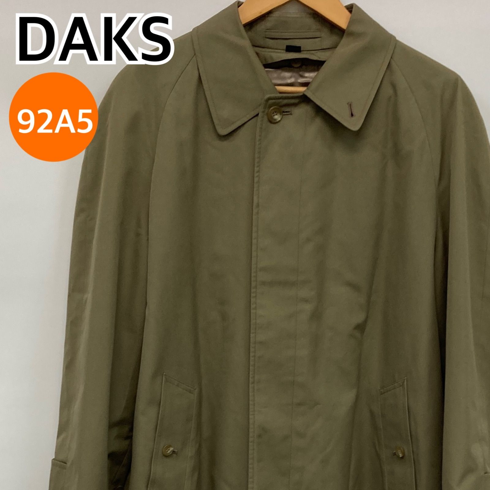DAKS ダックス アウター コート トレンチコート カーキ 92A5サイズ