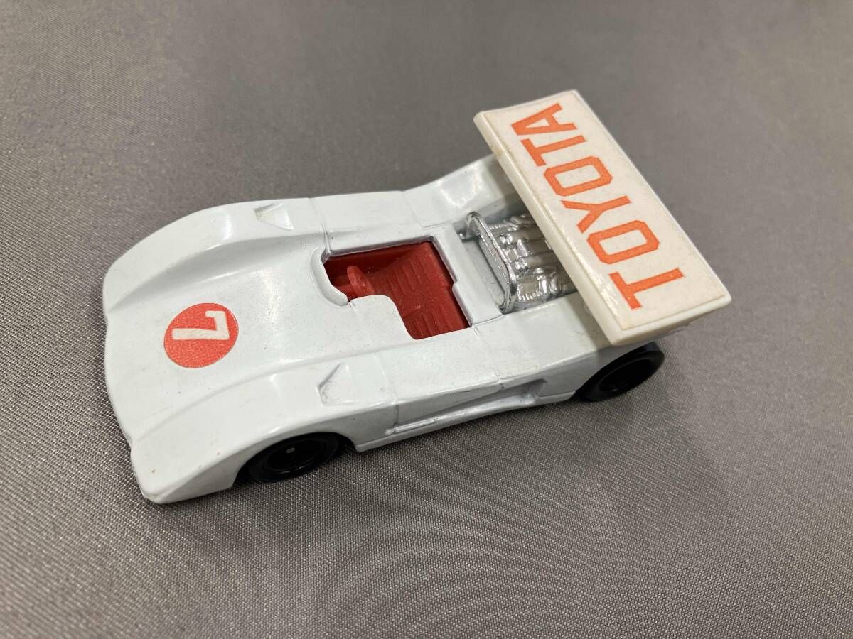 トミカ No.23 ニュートヨタ 7 白 シート 赤 1 C 2 Aホイール ロールバー形状A リアウイングラベル太字 黒箱 トミー