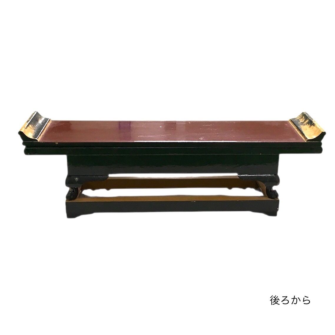 前卓 14号 面金 上前彫 金具打ち 真宗大谷派 東 用 仏壇 仏具